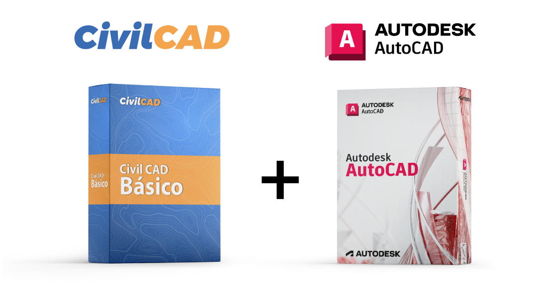 CivilCAD basic + AutoCAD specialized toolsets