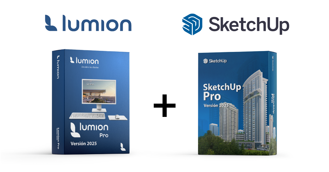 SketchUp PRO + Lumion PRO