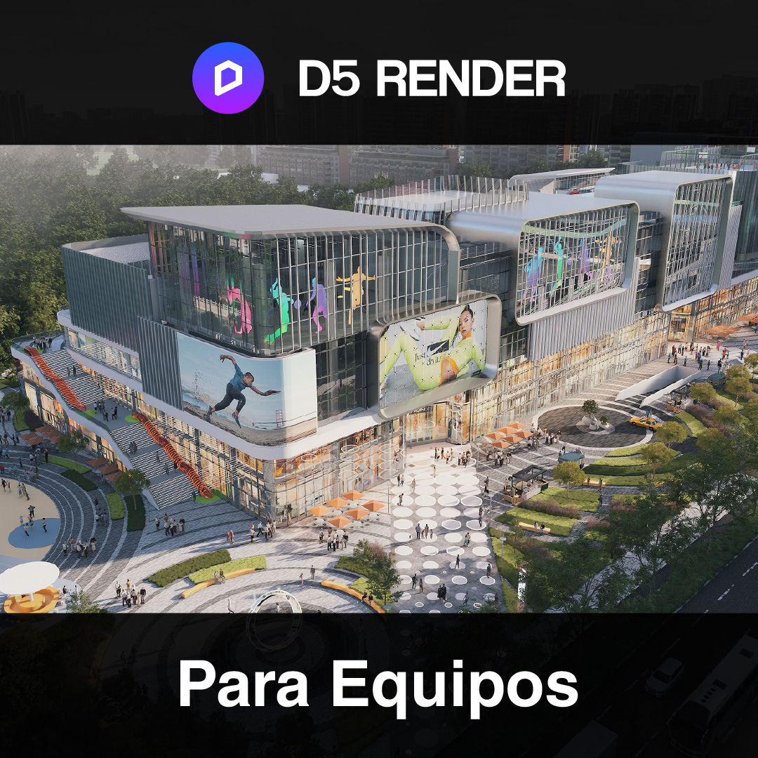 D5 Render para equipos